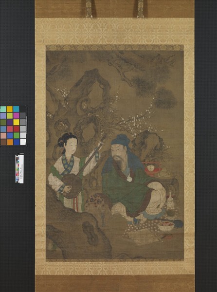 明無款尋樂圖　軸