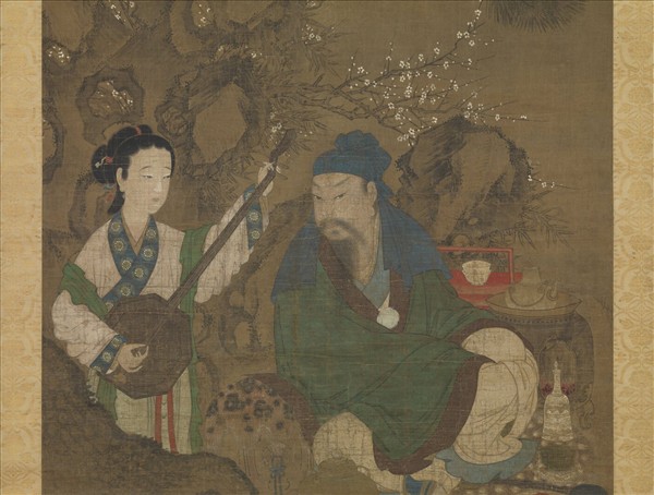 明無款尋樂圖　軸