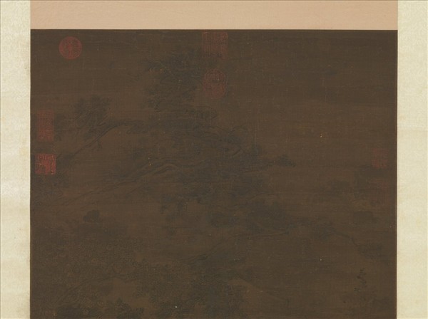 宋人聽琴圖　軸