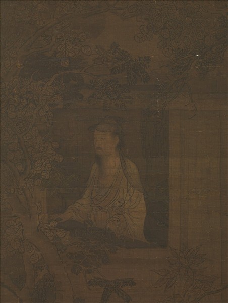 宋人聽琴圖　軸