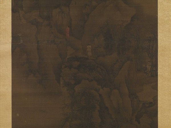 元人畫山水　軸