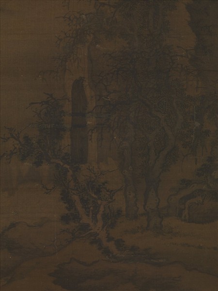 元人畫山水　軸