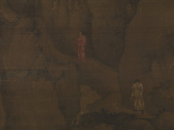 元人畫山水　軸