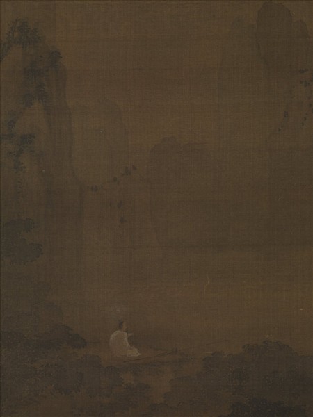 元人畫山水　軸