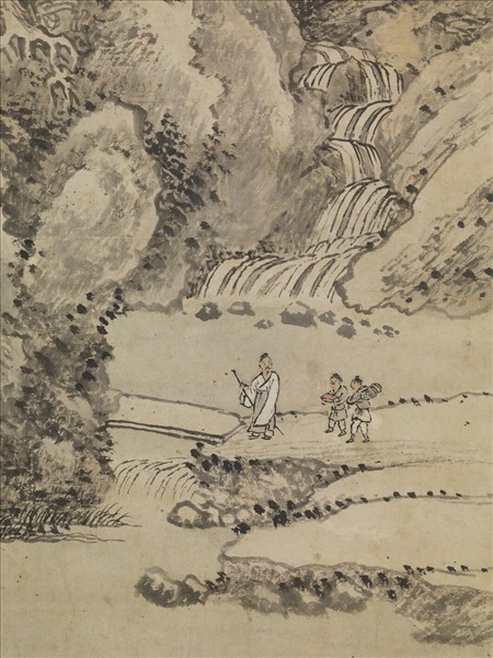 清王翬千巖萬壑圖　軸