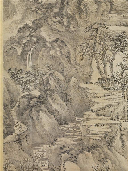 清王翬千巖萬壑圖　軸