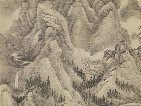 清王翬千巖萬壑圖　軸