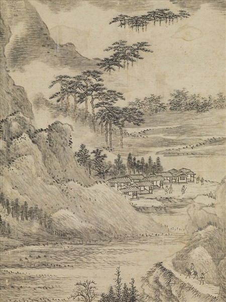 清王翬千巖萬壑圖　軸