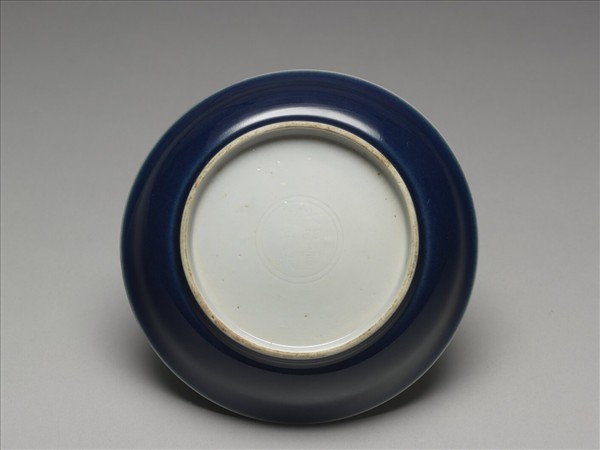 霽青釉盤
