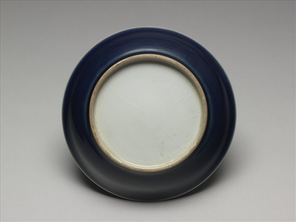 霽青釉盤