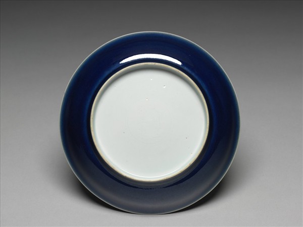 霽青釉盤