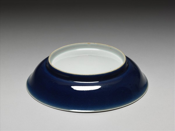 霽青釉盤