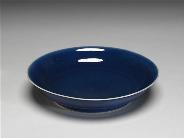 霽青釉盤