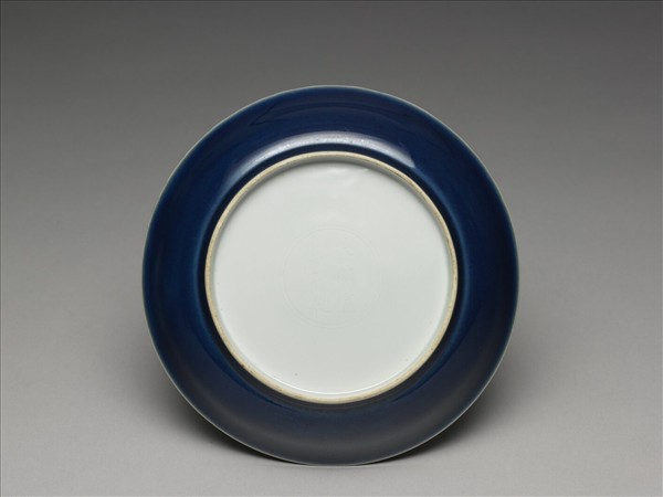 霽青釉盤