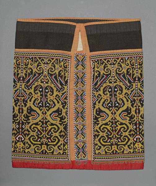 印尼 多彩珠繡短裙