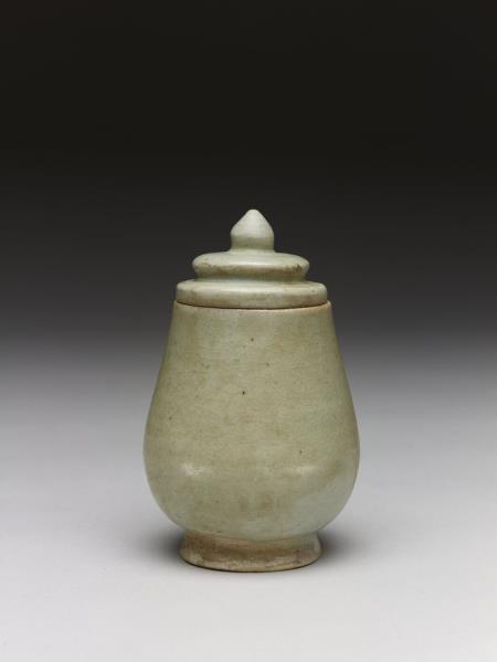 泰國 青瓷帶蓋壼