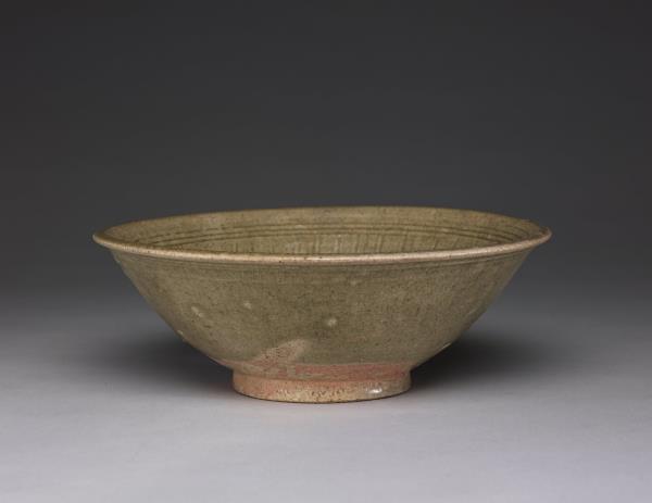 泰國 青瓷刻線紋碗