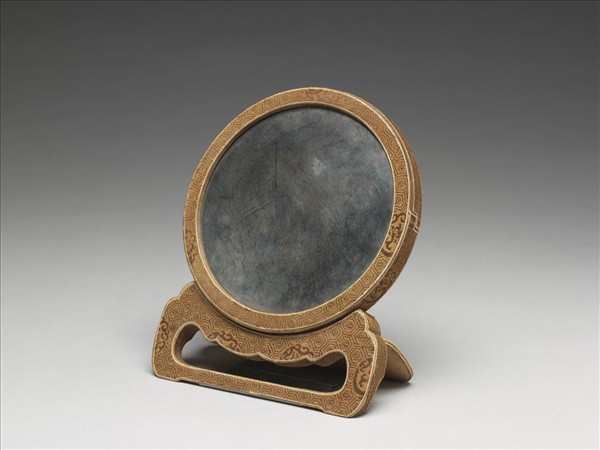 仿唐雙鸞葵花鏡