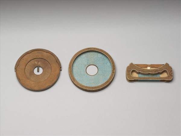 仿唐雙鸞葵花鏡