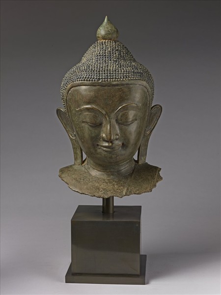 掸邦風格青銅佛頭