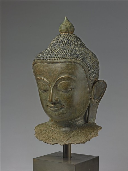 掸邦風格青銅佛頭