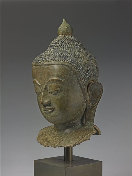 掸邦風格青銅佛頭