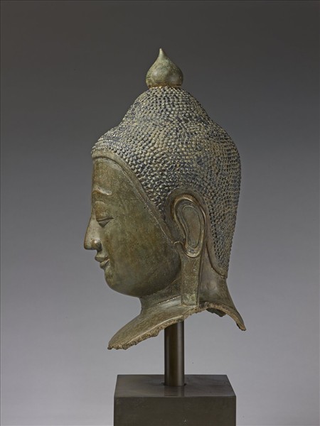 掸邦風格青銅佛頭