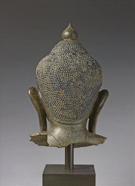 掸邦風格青銅佛頭