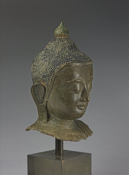 掸邦風格青銅佛頭