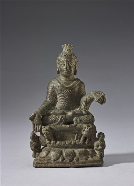 青銅佛趺坐像
