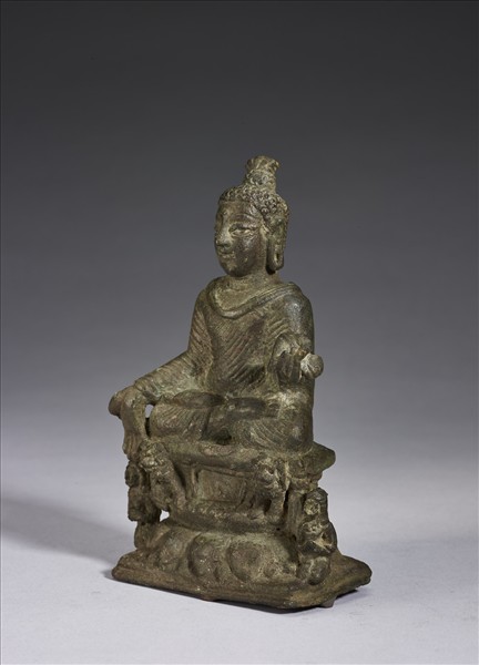 青銅佛趺坐像