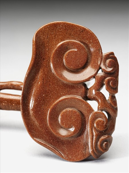 金星玻璃靈芝如意