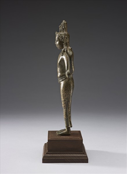 青銅鎏金四臂觀音菩薩立像