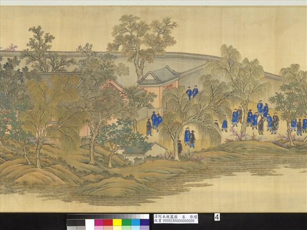 清院本親蠶圖　卷　祭壇