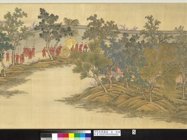 清院本親蠶圖　卷　祭壇