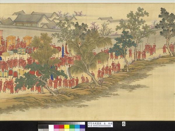 清院本親蠶圖　卷　祭壇