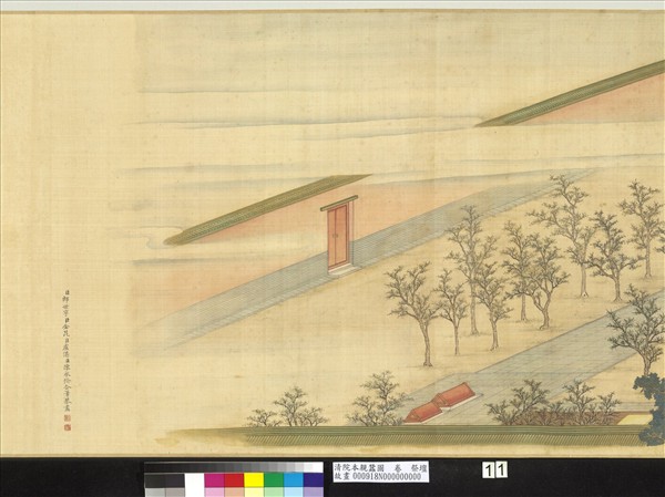 清院本親蠶圖　卷　祭壇