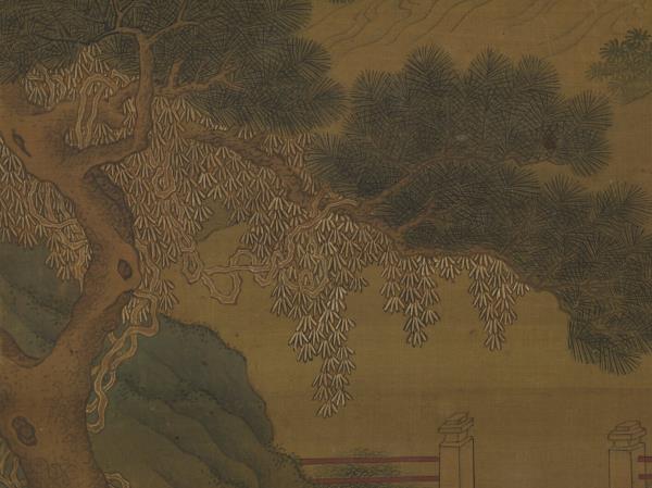 明仇英西園雅集圖　軸