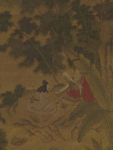 明仇英西園雅集圖　軸