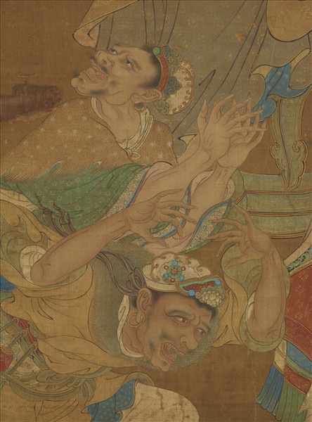 明人畫羅漢　軸