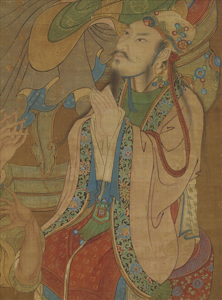 明人畫羅漢　軸