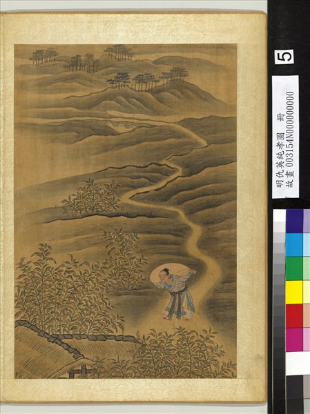 明仇英純孝圖　冊　仲由