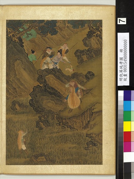 明仇英純孝圖　冊　剡子