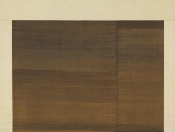 宋燕文貴寒浦魚罾　軸