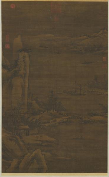 宋郭熙豐年瑞雪圖　軸