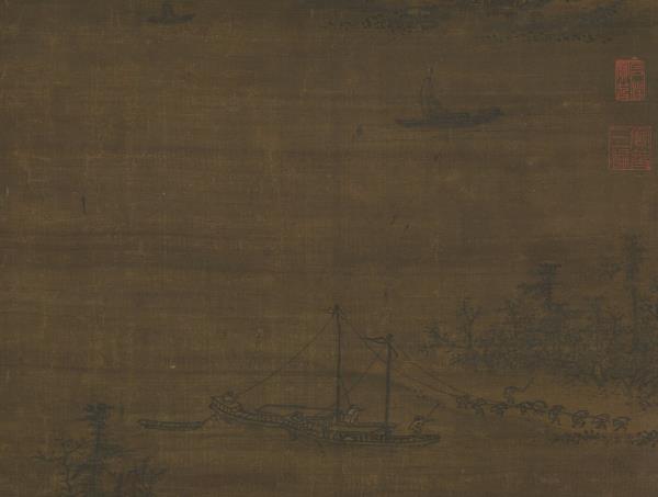 宋郭熙豐年瑞雪圖　軸