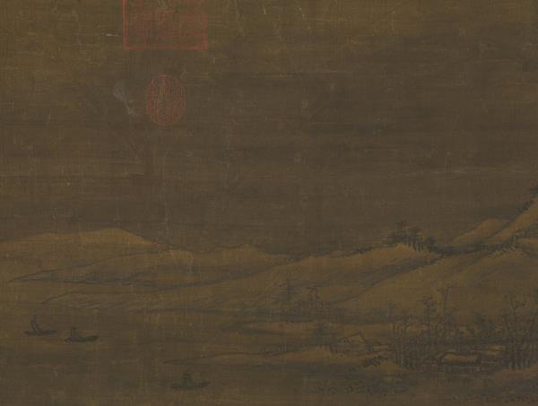 宋郭熙豐年瑞雪圖　軸