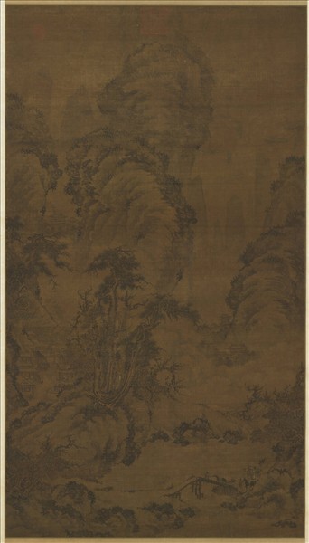 宋郭熙山水　軸