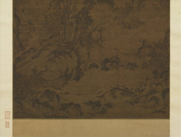 宋郭熙山水　軸