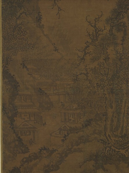 宋郭熙山水　軸